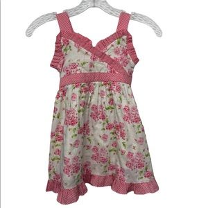 Girl’s Floral Summer Dress